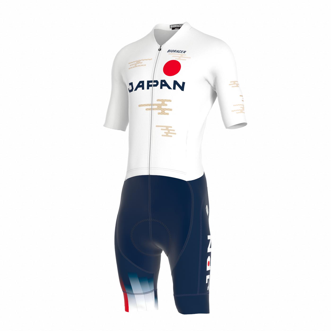 ［JP LTD］ICON ELITE ROAD RACE AEROSUIT SMOOTH PAD-UCI Gran Fondo Team JAPAN