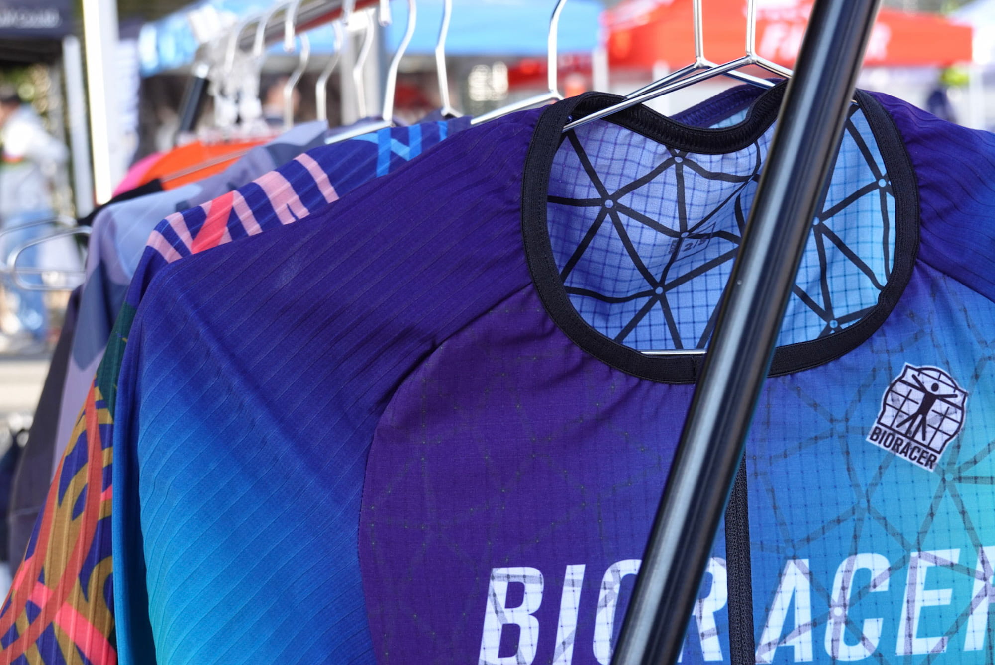 BIORACERカスタムオーダーウェアのディテール