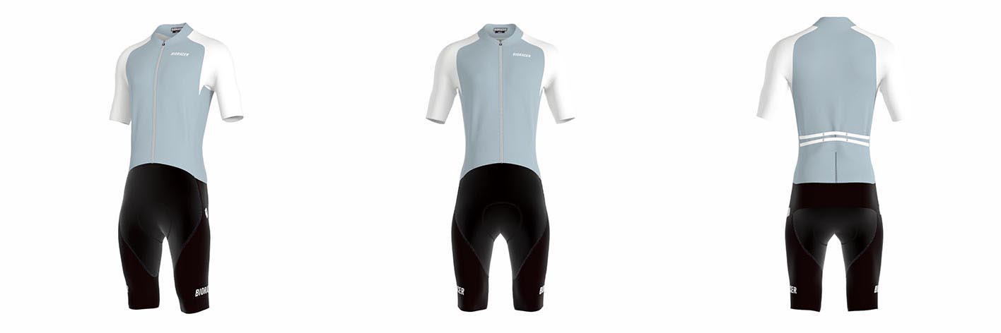 オーダーウェアの3Dシミュレーション確認例